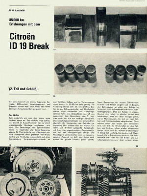 85000km mit dem Citroën ID 19 Break - Heft 15 - Seite 1