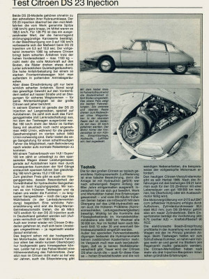 Luftschiff, Test Citroën DS 23 ie - Seite 4