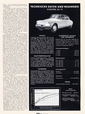 Unser Test: Citroën DS 19 - Seite 4