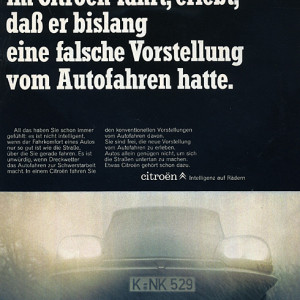Wer zum erstenmal Citroën fährt, 1970