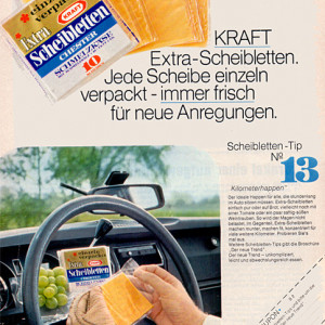 KRAFT Scheibletten, 1970