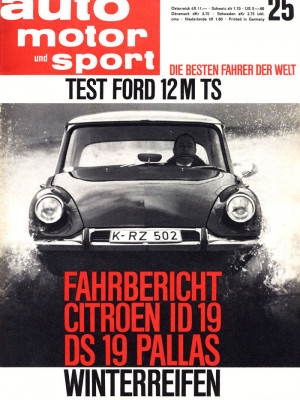 Wir fuhren: Citroën DS 19 - ID 19 - Deckblatt