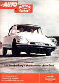 Unser Test: Citroën DS 19 (AMS Heft 20, 29. Sept. 1956)
