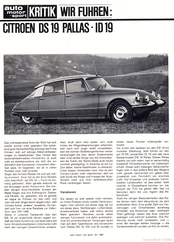Auto, Motor und Sport - 25/1964 (Seite 1)