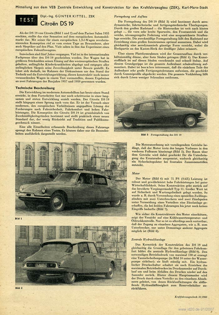 Kraftfahrzeugtechnik 10/1960 (Seite 1)